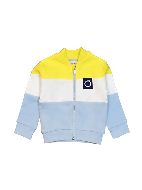 Felpa in cotone TRUSSARDI | TIP23044FEDHBIANCO GIALLO